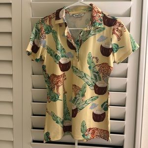 Kenny Flowers Golf Polo size M